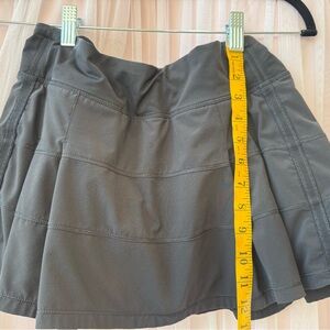 Lululemon Athletica Black Pace Rival tennis  Skirt